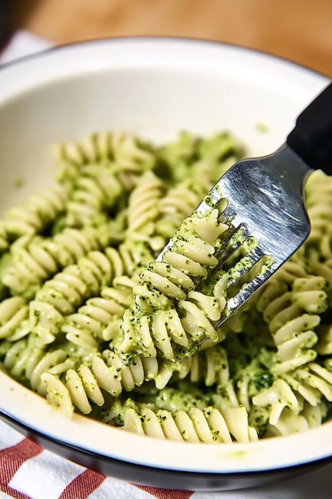 1.Tirabuzones con Pesto de Brócoli 2