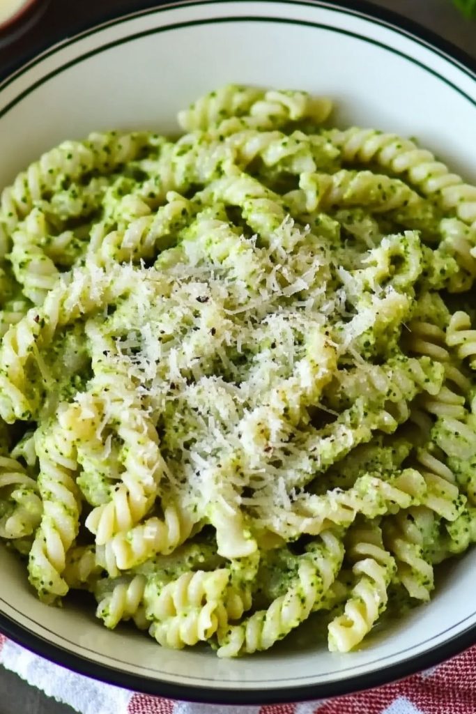1.Tirabuzones con Pesto de Brócoli 3