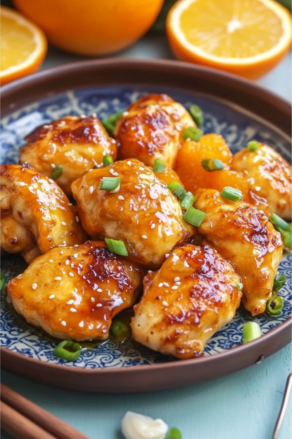 14.Pollo a la naranja al estilo chino 1