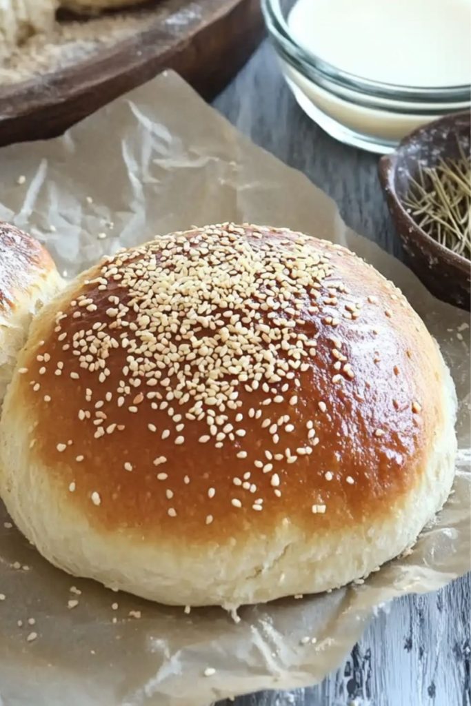 45.Bollos Árabes Con Hinojo Y Sésamo 3