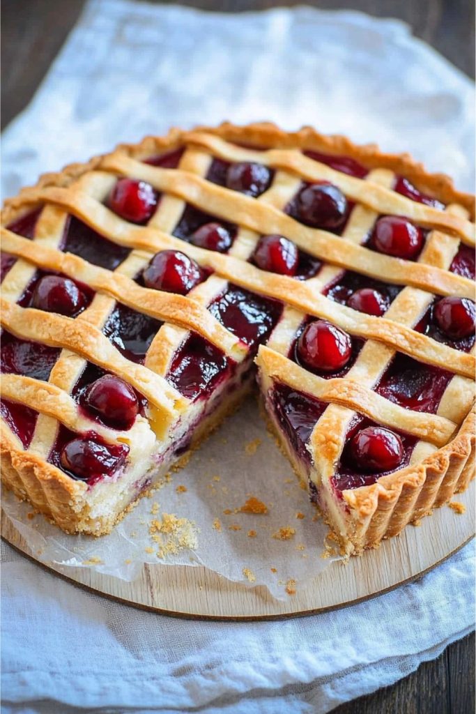 62.Tarta De Cerezas Casera 2