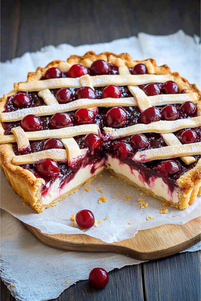 62.Tarta De Cerezas Casera 3
