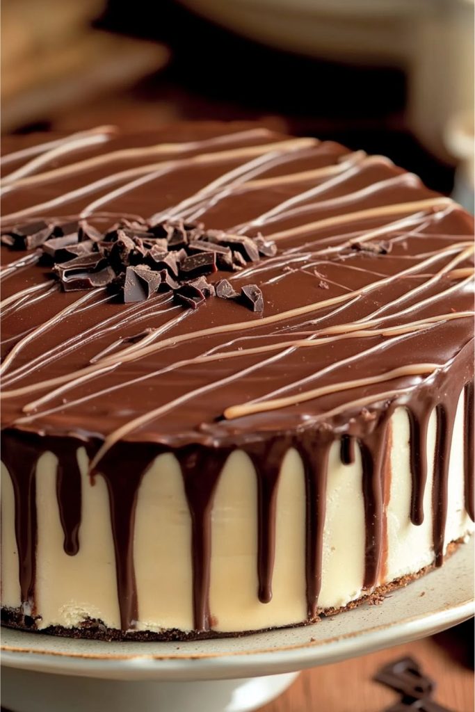 64.Pastel De Dos Chocolates Con Crema De Caramelo 2