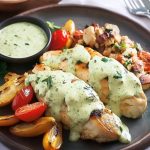 81.Pechugas de pollo con crema al cilantro 1