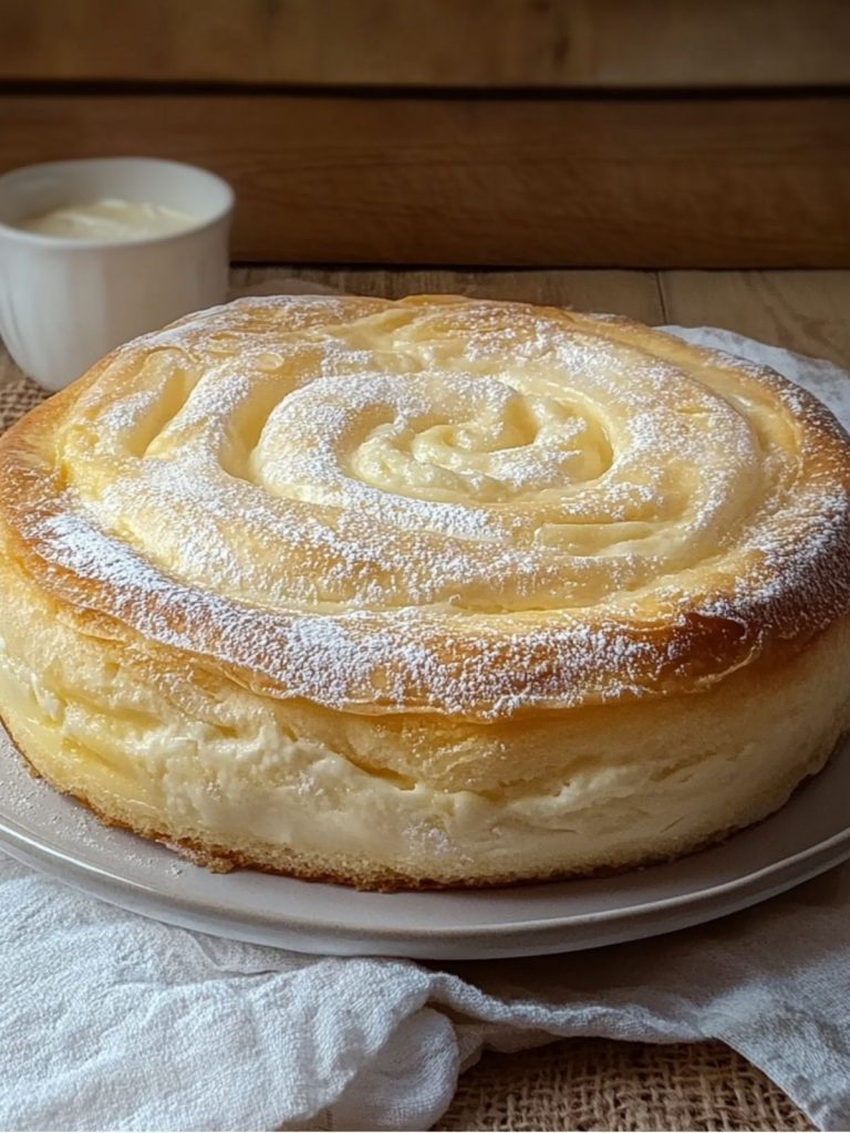 Bizcocho nube de queso