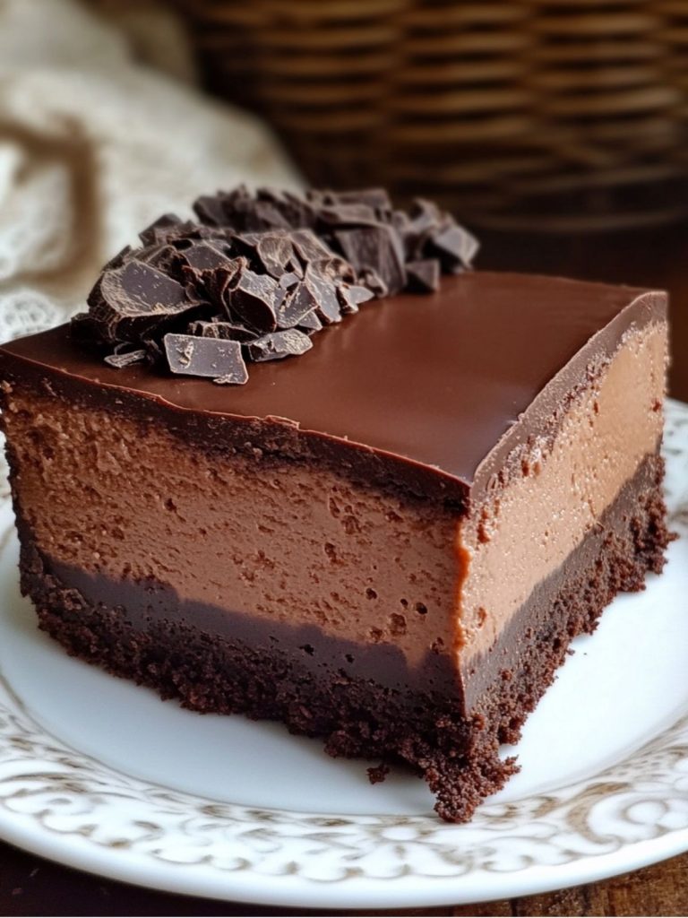 Tarta De Queso De Chocolate