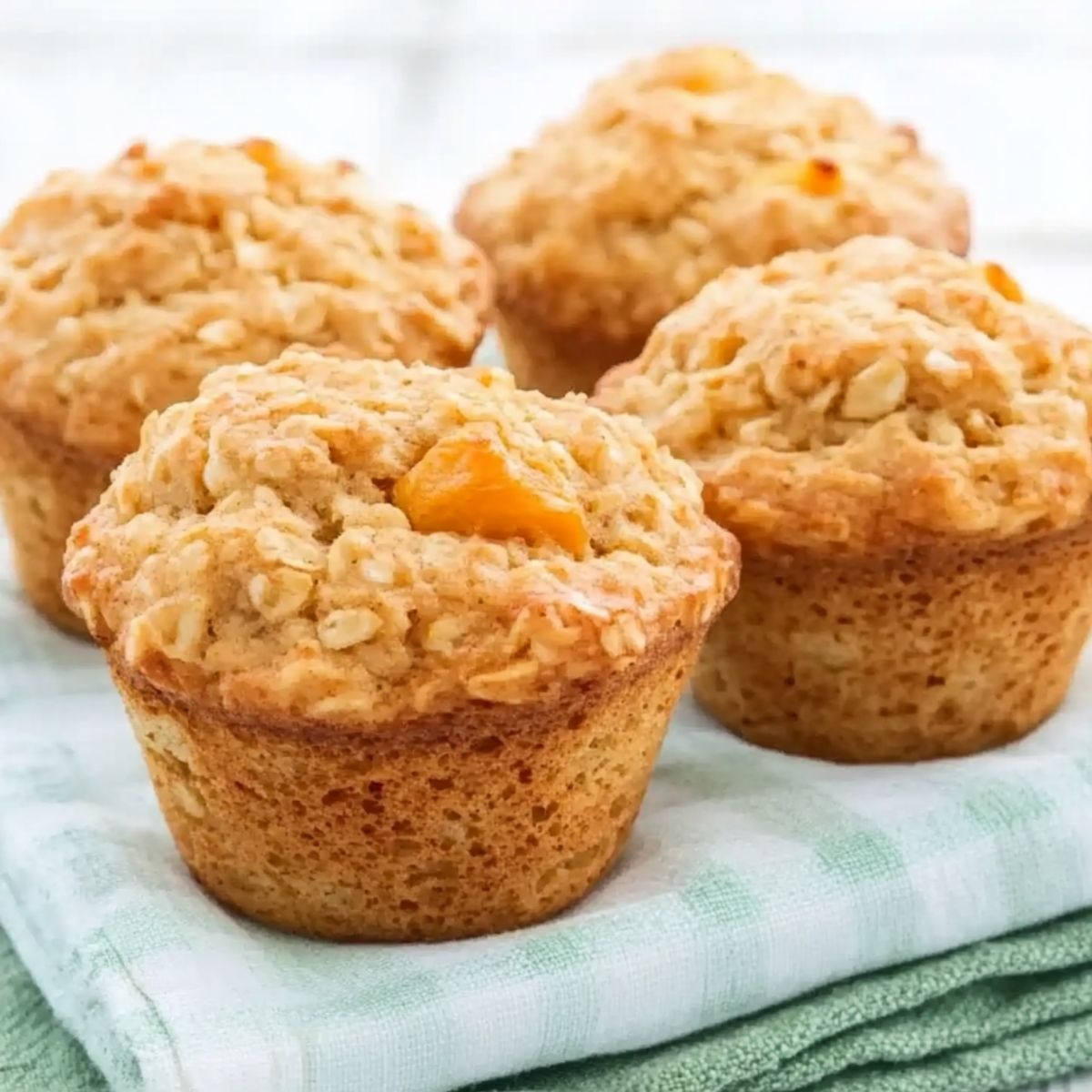 124.Muffins de Avena, Manzana y Zanahoria