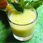 136.Jugo Verde Refrescante de Piña, Pepino y Espinaca