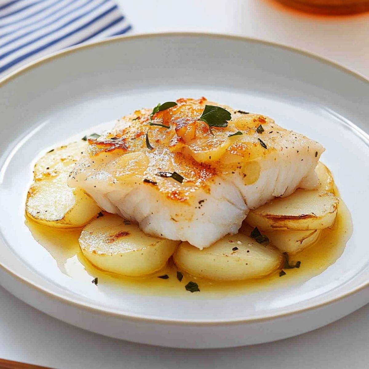 149.Bacalao al Horno con Patatas