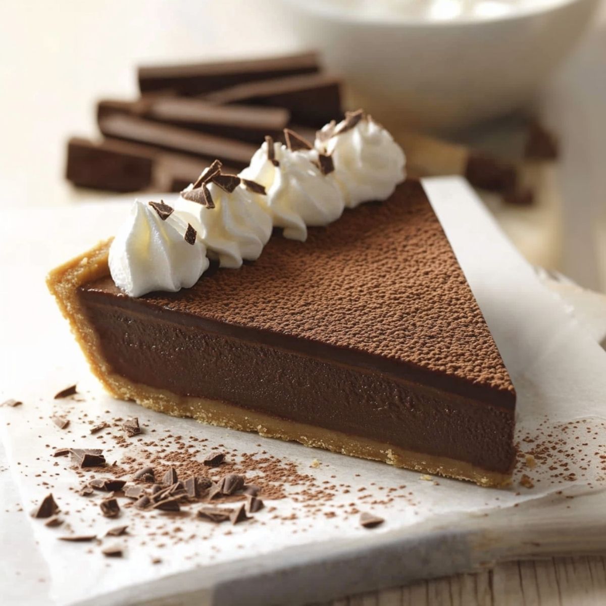 199.Pastel de Crema de Chocolate