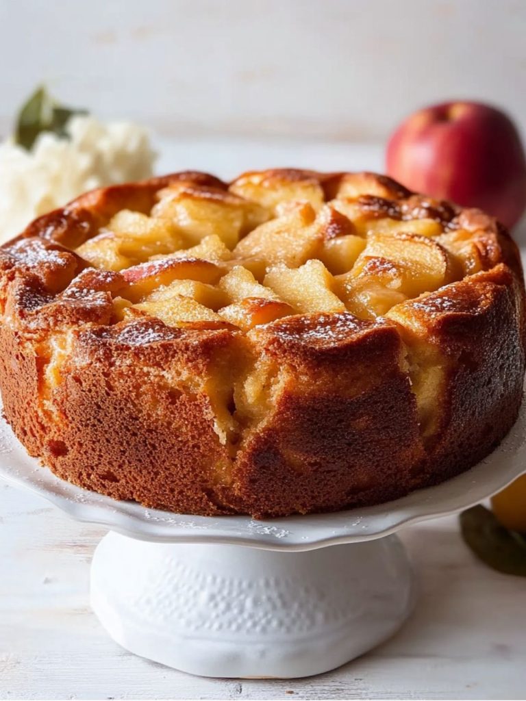 Bizcocho de Manzana Esponjoso