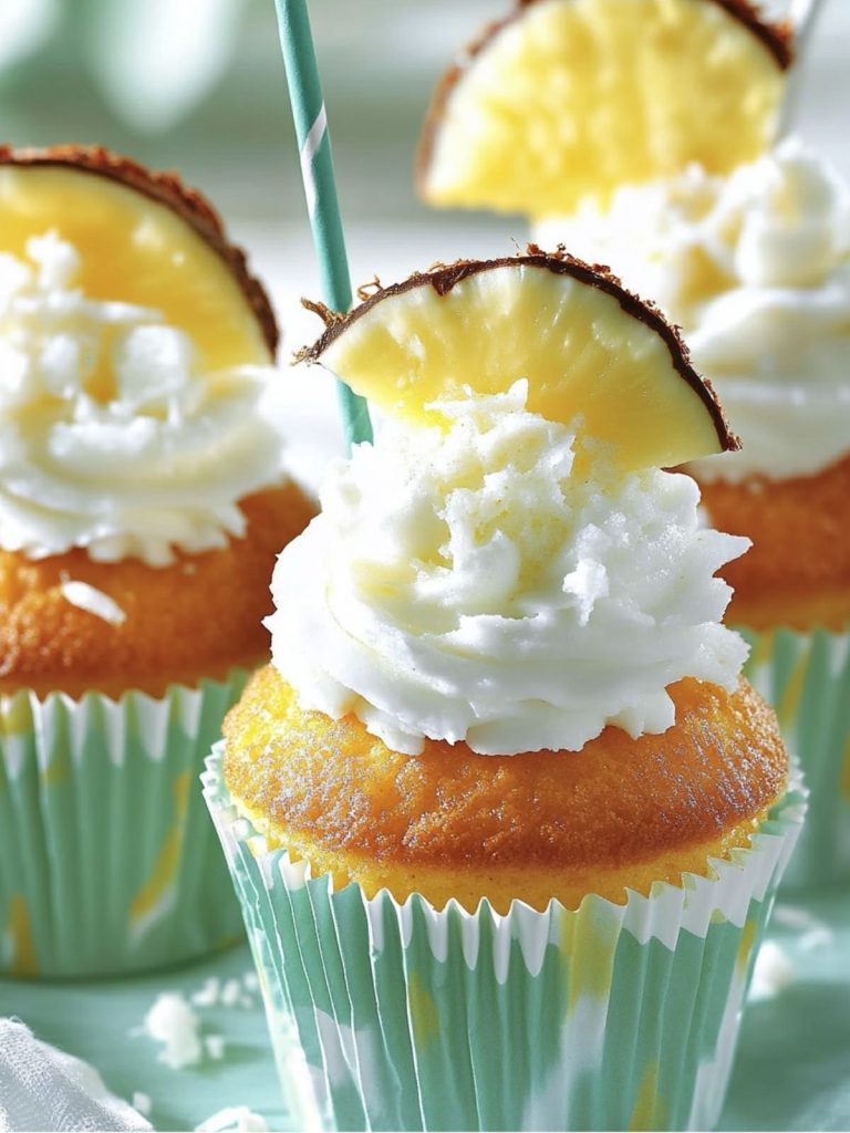 CUPCAKES DE PIÑA colada (3)