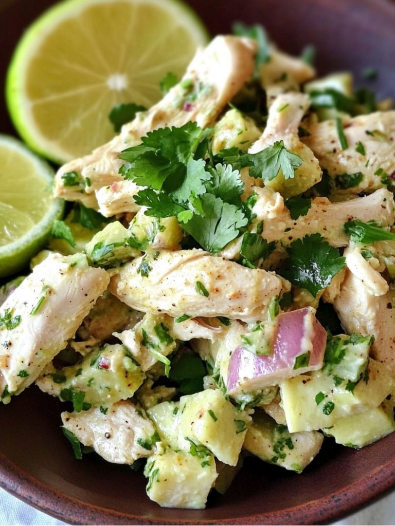 Ensalada de Pollo y Aguacate (2)