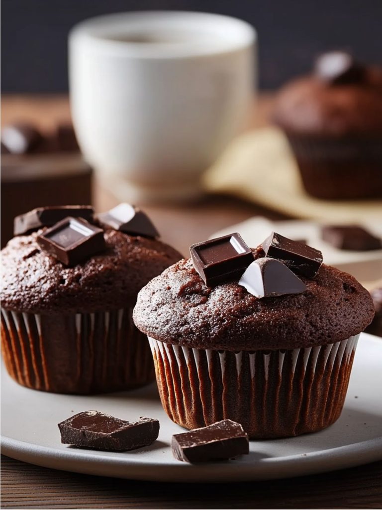 Muffins de Chocolate Saludables (2)