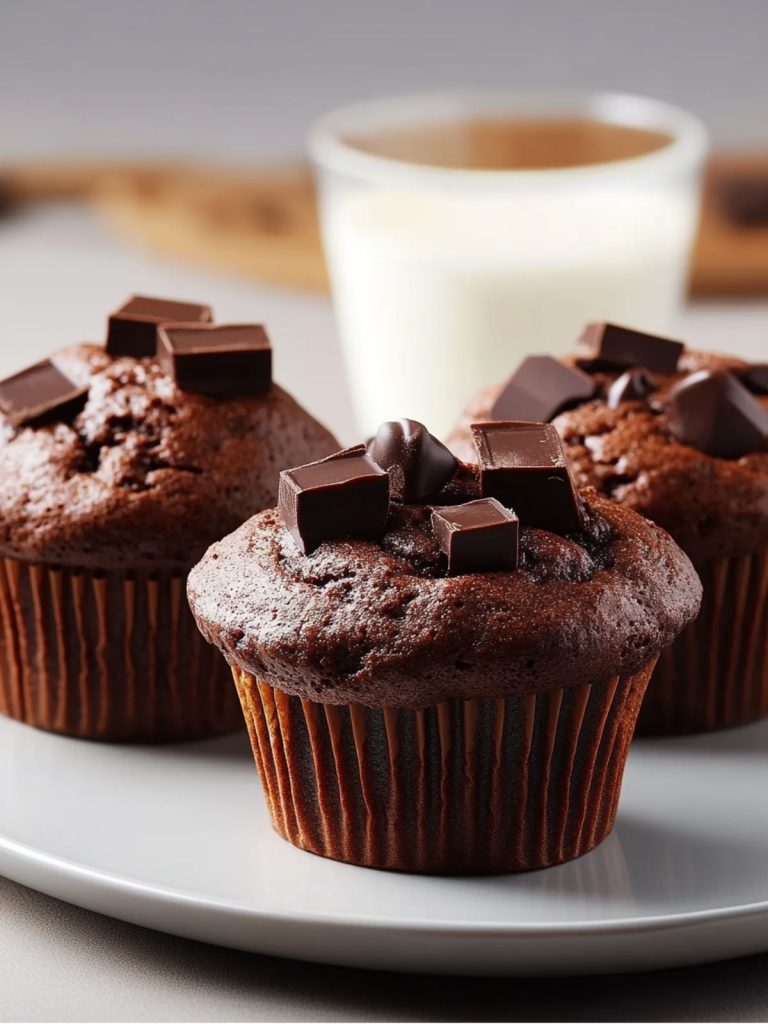 Muffins de Chocolate Saludables