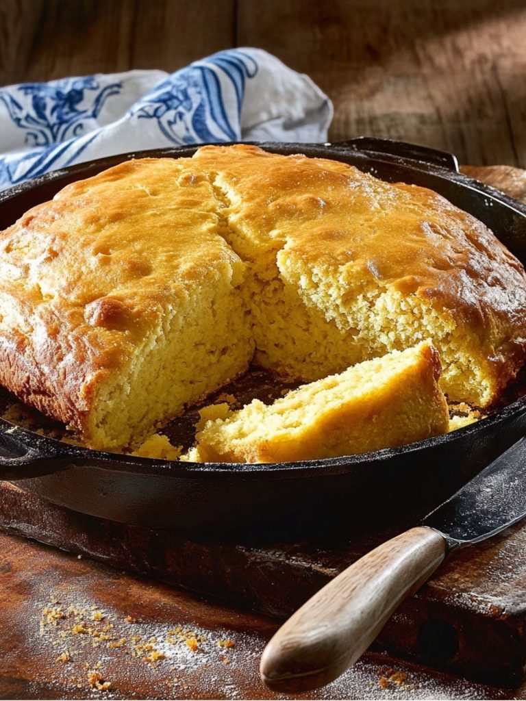 Pan de Maíz Casero