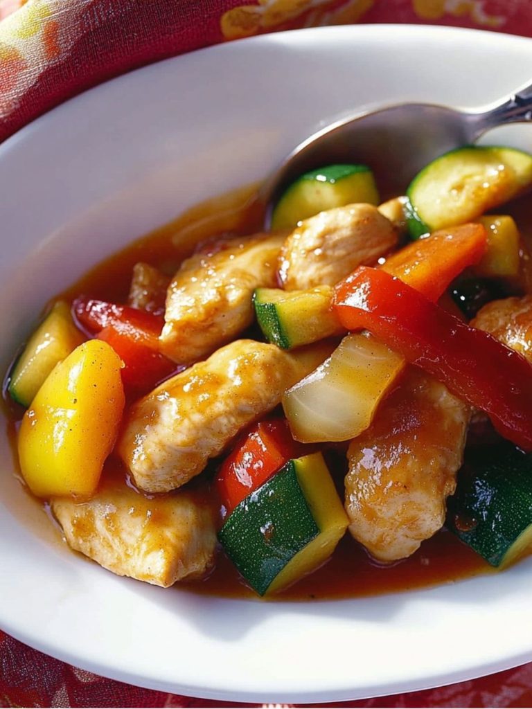 pechuga de pollo agridulce (4)