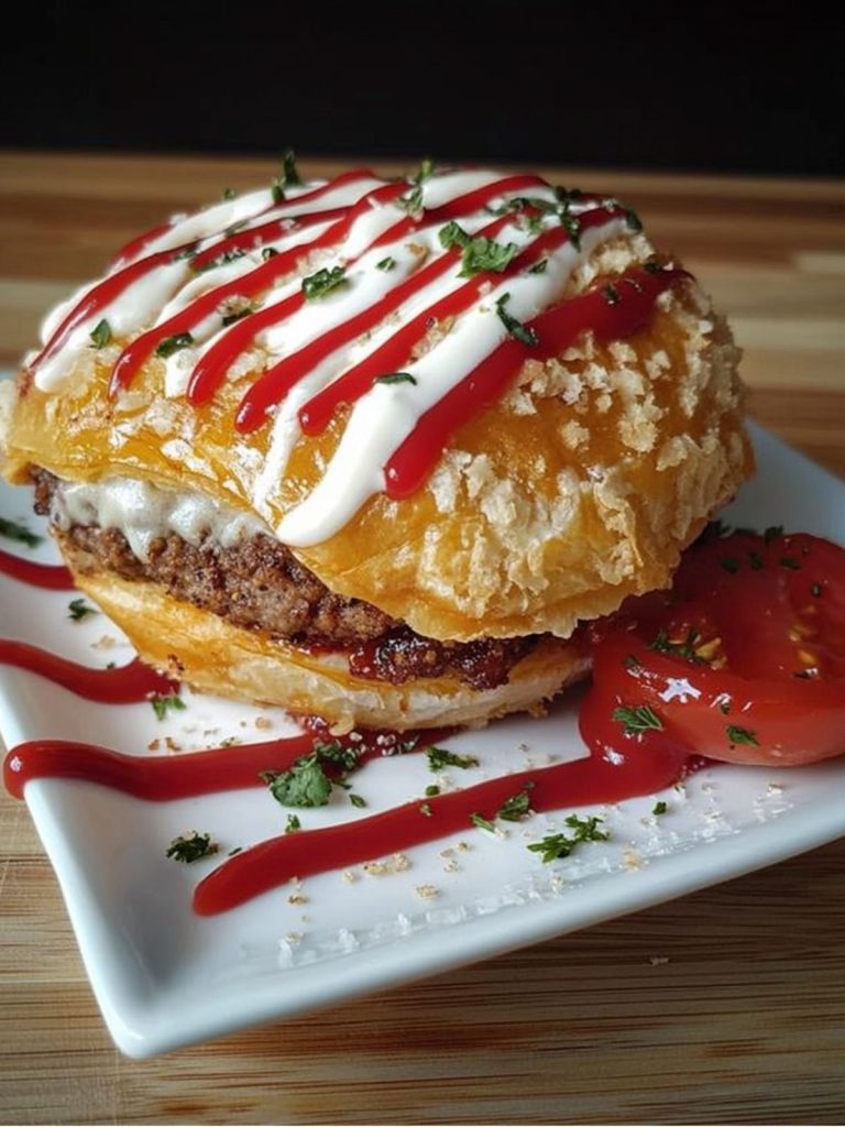 Hamburguesa Hojaldrada (2)
