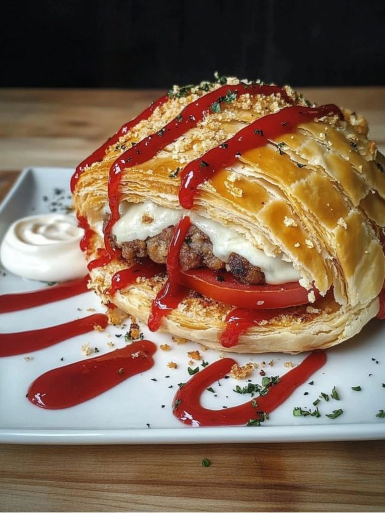 Hamburguesa Hojaldrada (4)
