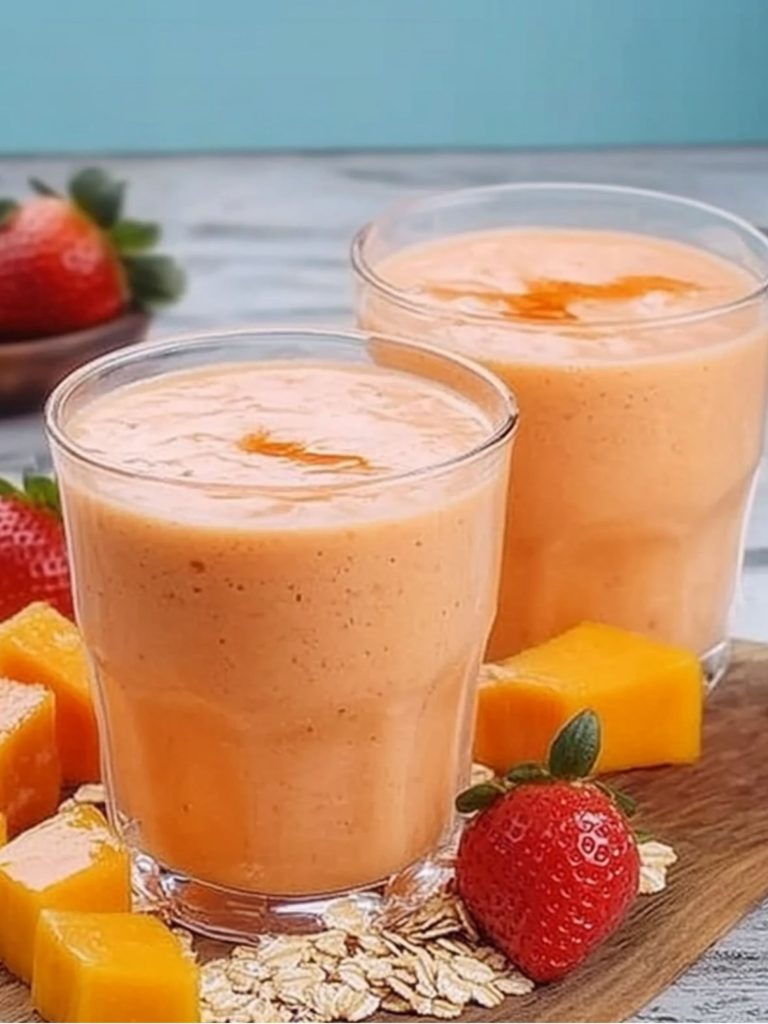 Smoothie de Papaya con Avena (5)