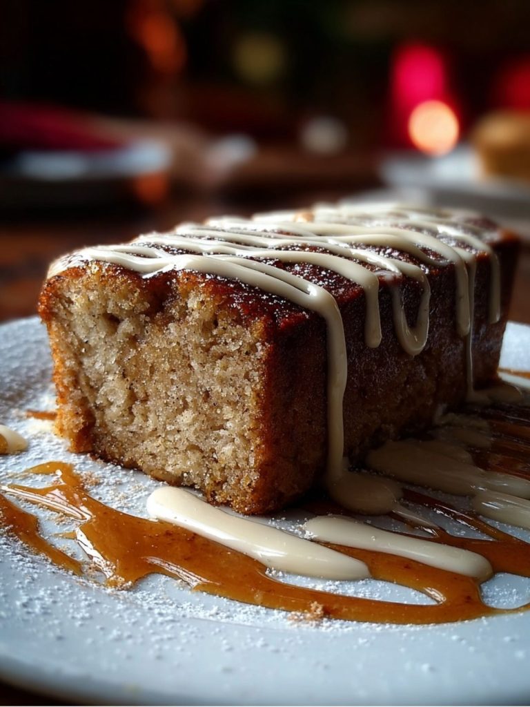 Budín de Pan Tradicional de Abuela con Salsa de Vainilla (2)