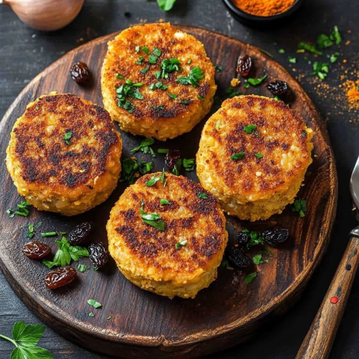 Hamburguesa De Garbanzos