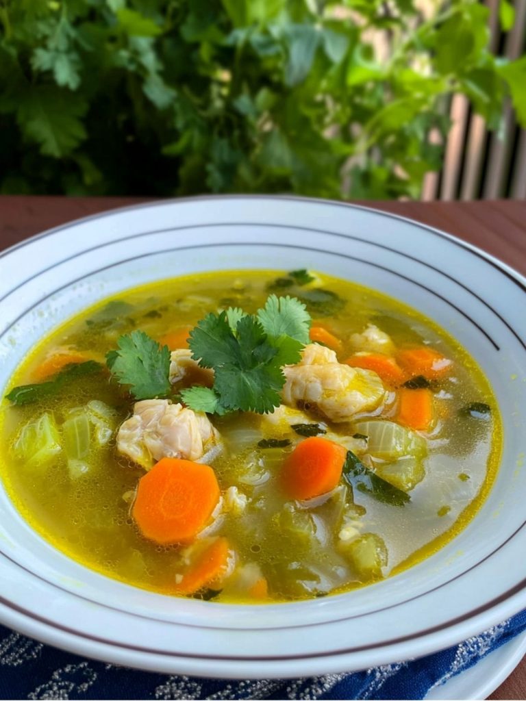 Mi Sopa De Pata De Pollo (2)