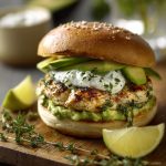hamburguesa de pollo