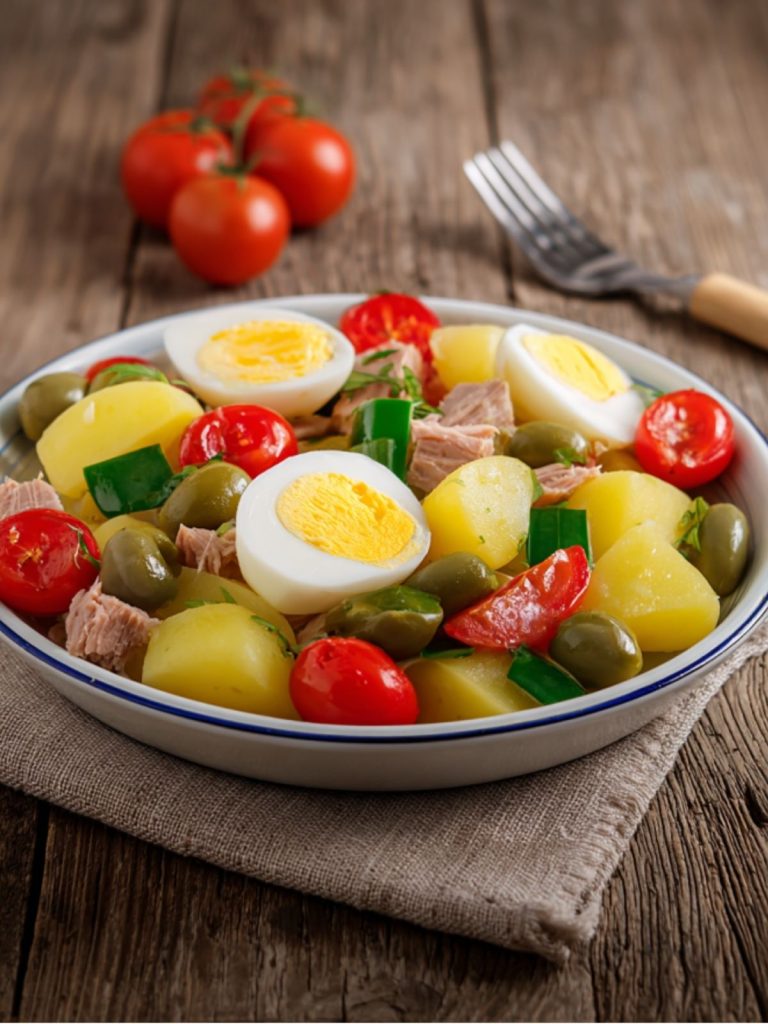 Ensalada Mediterránea de Patata y Atún (5)