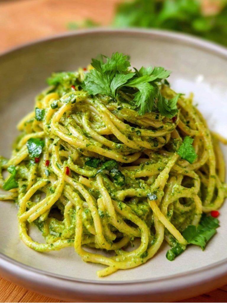 Espagueti con Salsa Cremosa de Chile Poblano (3)