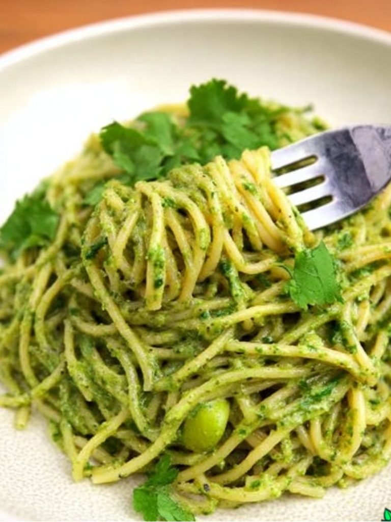 Espagueti con Salsa Cremosa de Chile Poblano (4)