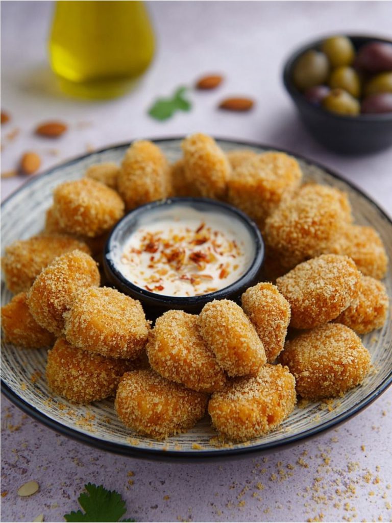 Nuggets de Garbanzos con Zanahoria y Almendras (2)