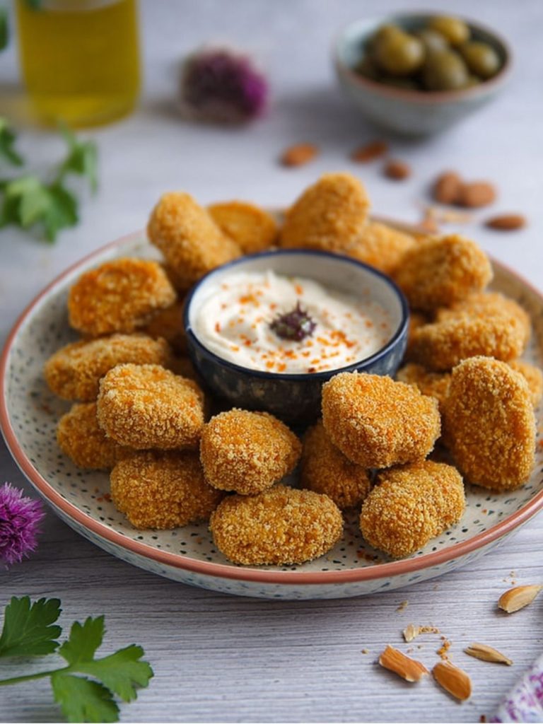 Nuggets de Garbanzos con Zanahoria y Almendras (4)