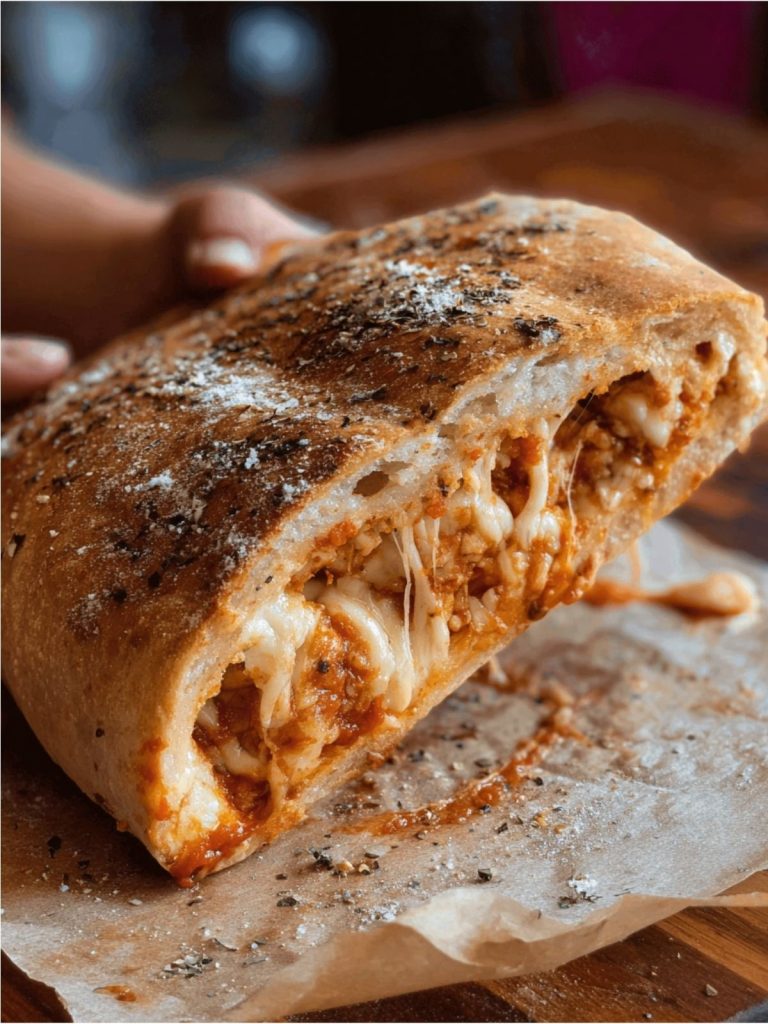 Pan de Pizza Casero Relleno (2)