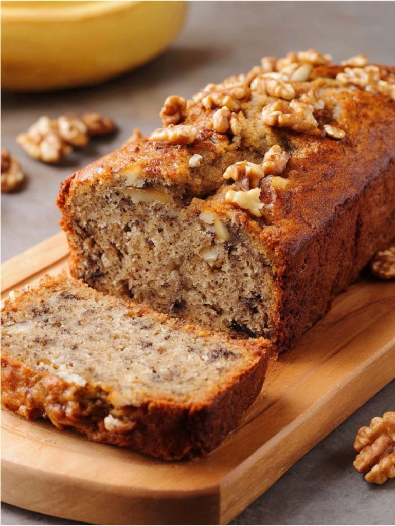 Pan de Plátano con Nueces (2)