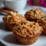Avena, Manzana y Zanahoria Muffins