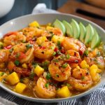 Camarones en Salsa de Mango