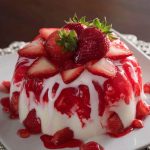 Gelatina de Fresa y Tres Leches
