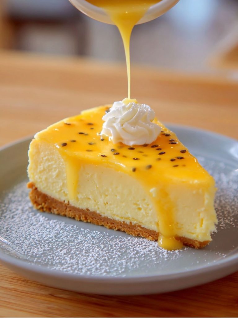 Pastel Casero de Maracuyá (5)