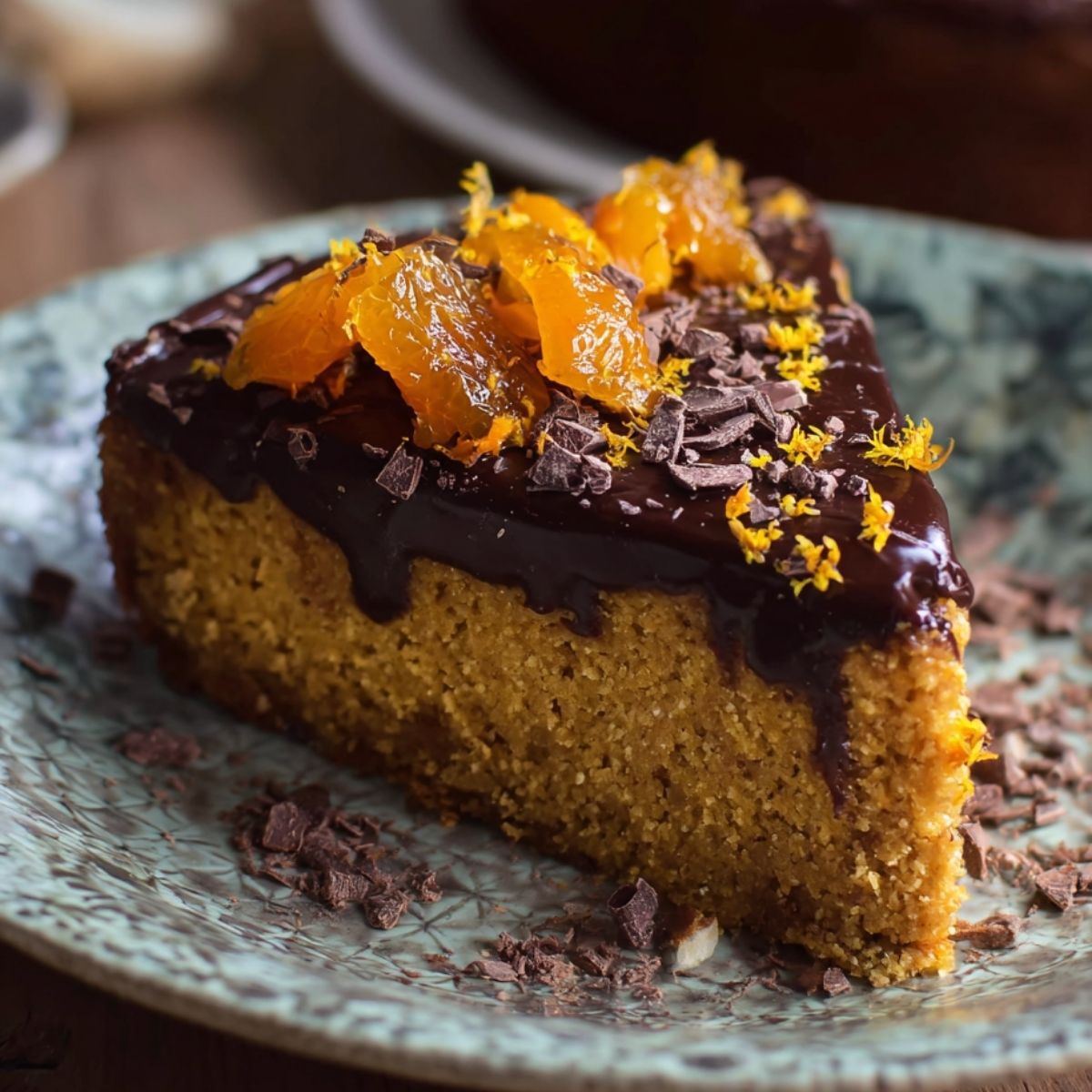 Tarta de Zanahoria y Naranja Sin Harina ni Azúcar