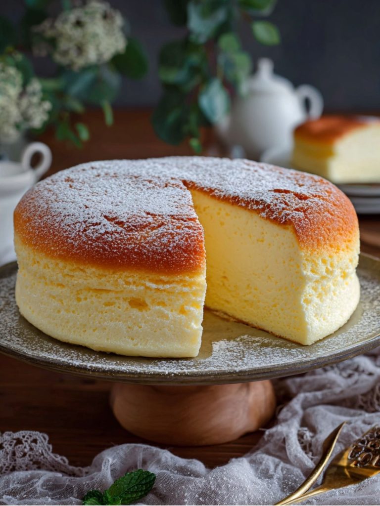 Torta Japonesa de Queso (5)