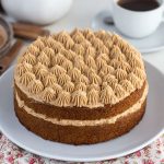 Torta de Café con Crema Casera