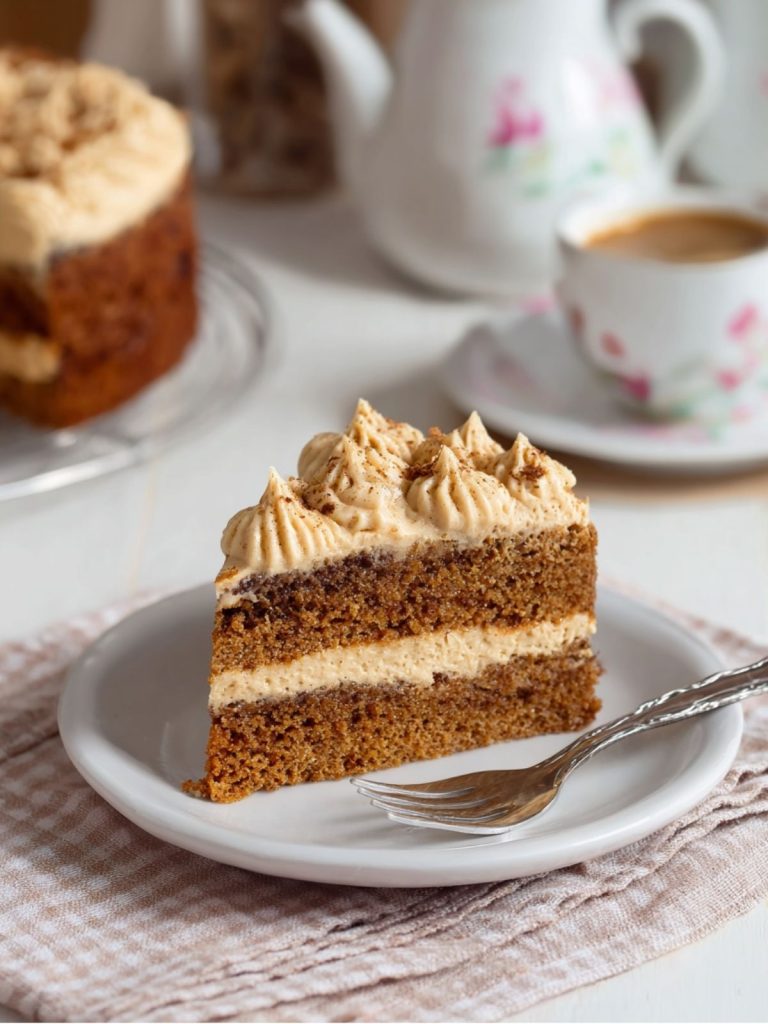 Torta de Café con Crema Casera (2)
