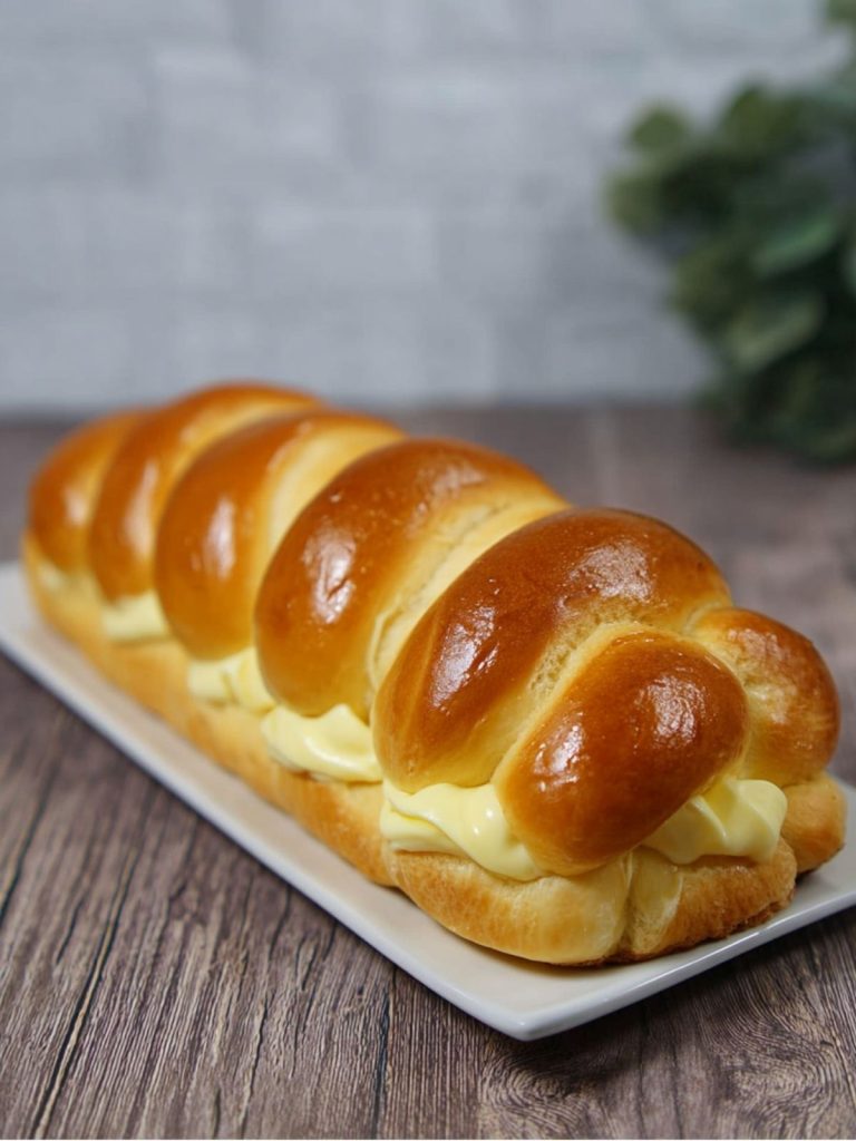 Trenzas de Pan Dulce con Crema Pastelera Aromática (5)