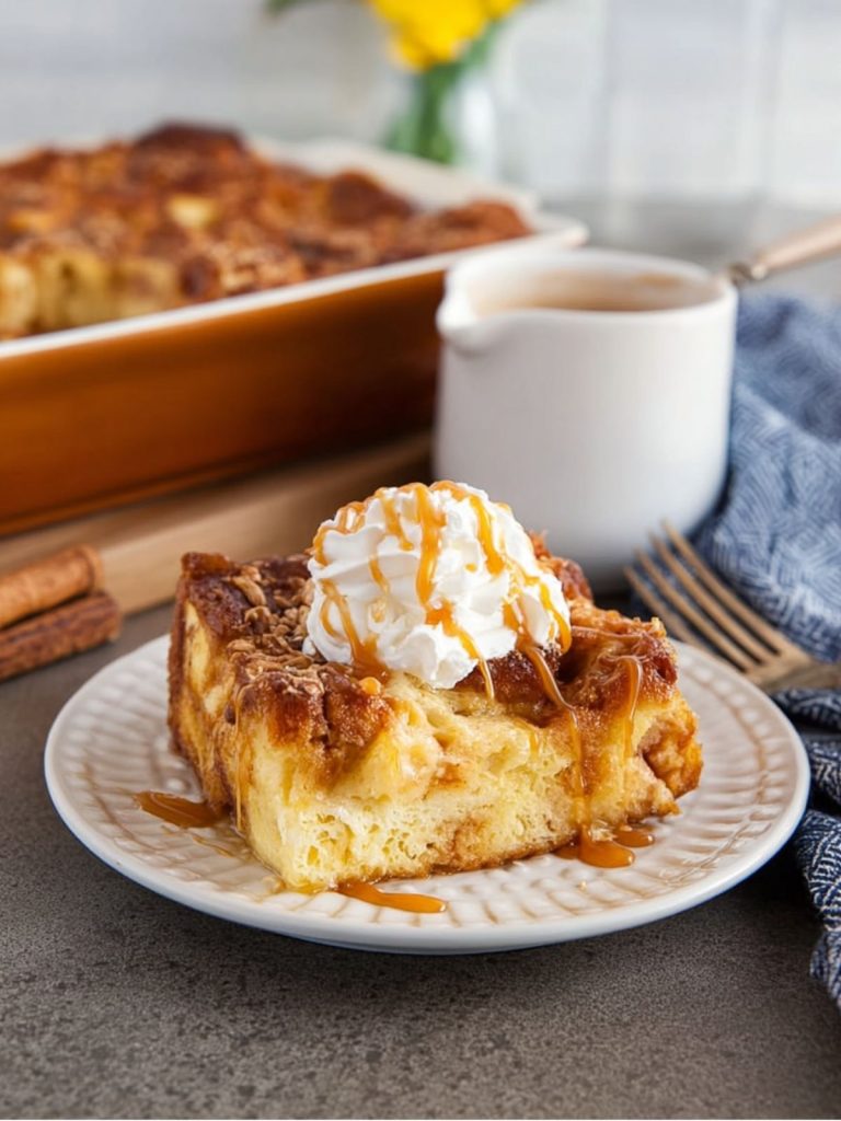 Budín de Pan con Dulce de Leche (4)