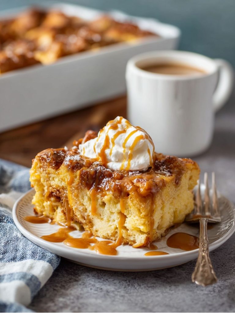 Budín de Pan con Dulce de Leche (5)