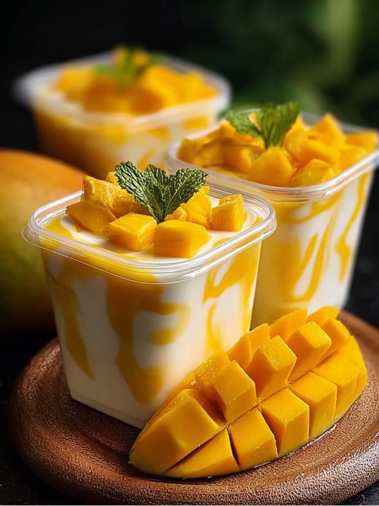 Carlota de Mango Cremosa y Refrescante (4)