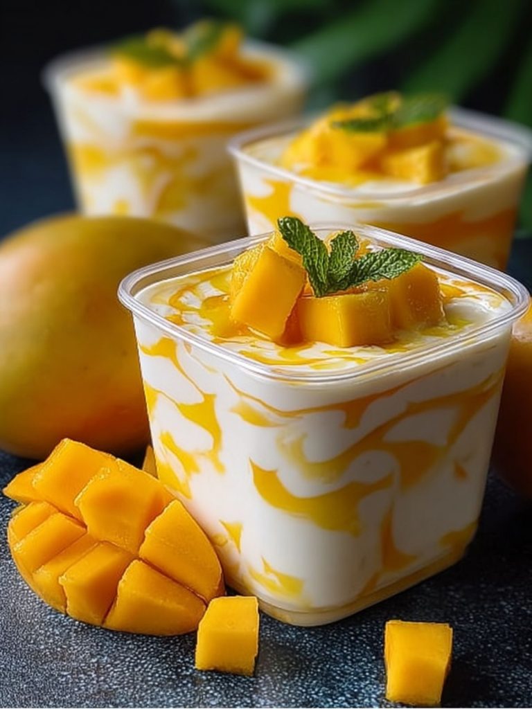 Carlota de Mango Cremosa y Refrescante (5)