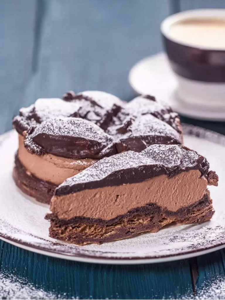Pastel Eclair de Chocolate sin Horno (4)