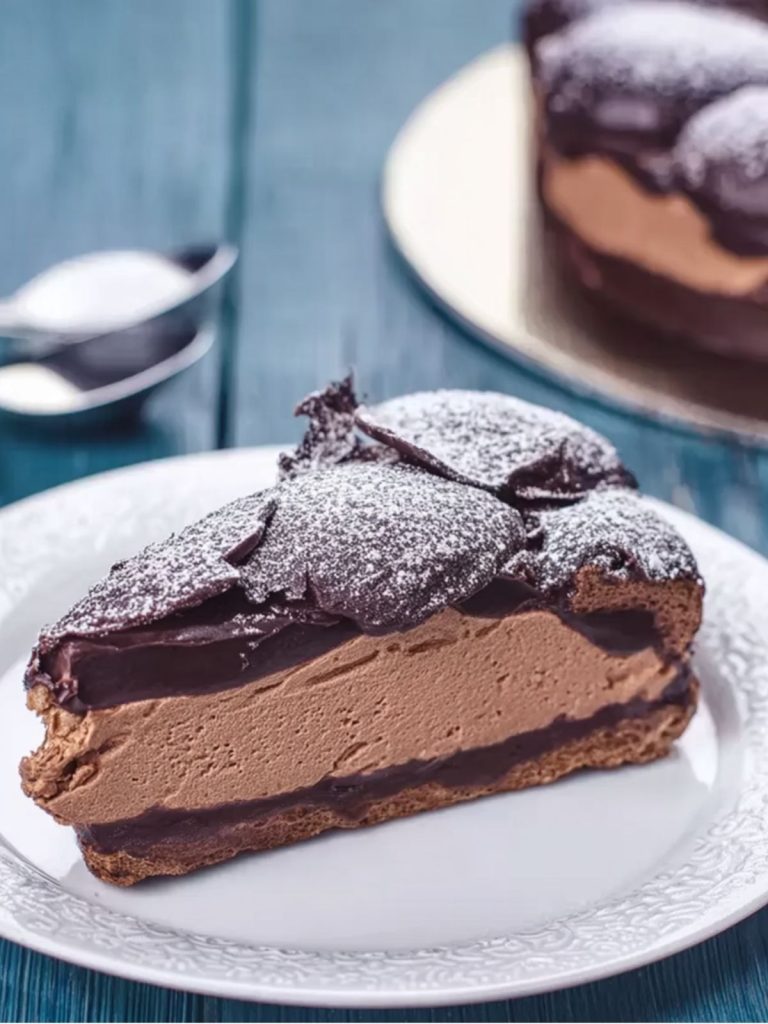 Pastel Eclair de Chocolate sin Horno (5)